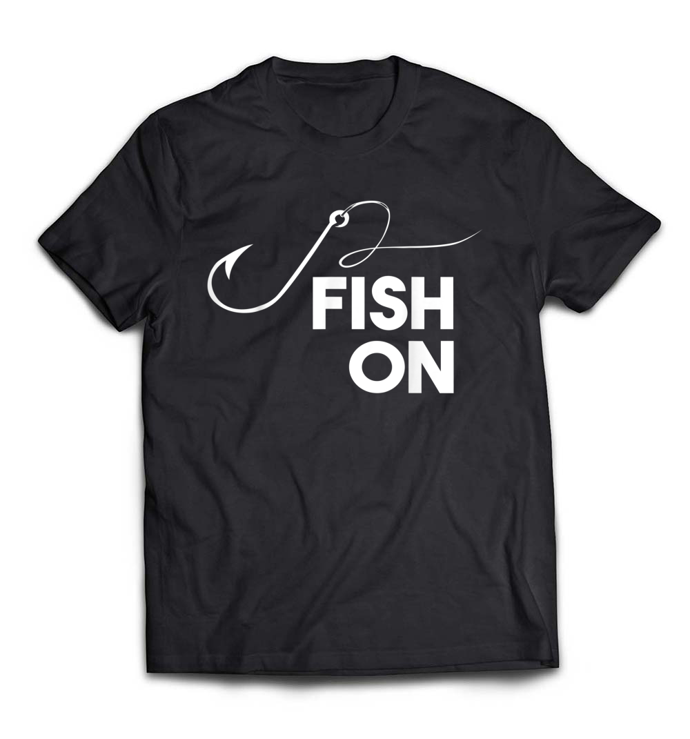 Fish On Graphic Fishing T-Shirt: Celebrate Your Passion for Angling